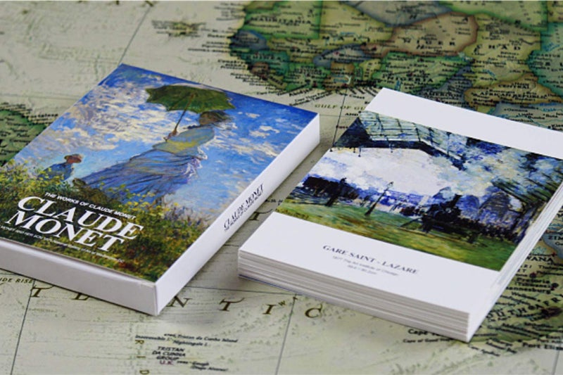 HOSTEESSCHOICE Claude Monet Famous Paintings Postcards, 30 PCS,Premium Collectable Retro Art Gifts, Perfect Stocking & Greeting Gift,4x6 Inch-Claude Monet - Image 2